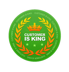 Image showing Customer Is King