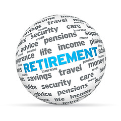 Image showing Retirement 3D Sphere