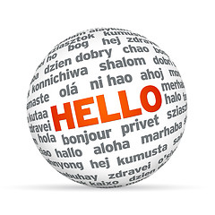 Image showing Hello in different languages