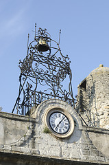 Image showing bell and clock