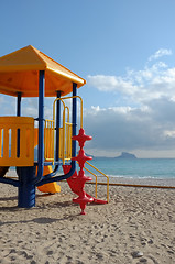 Image showing Beach equipment