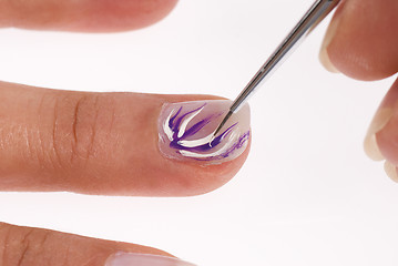 Image showing Nail decoration