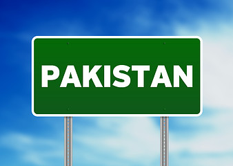 Image showing Pakistan Road Sign