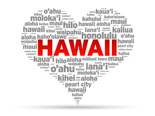 Image showing I Love Hawaii