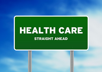 Image showing Health Care Highway Sign