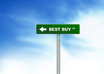 Image showing Best Buy Drive Road Sign