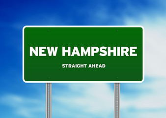 Image showing New Hampshire Highway Sign