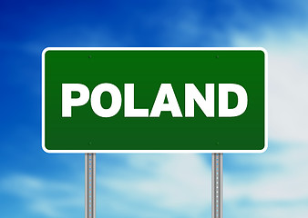 Image showing Poland Highway Sign