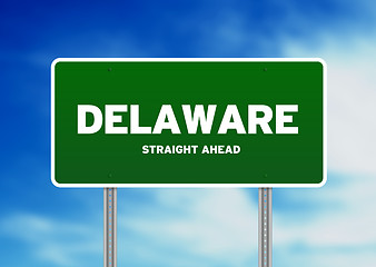 Image showing Delaware Highway Sign