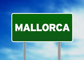 Image showing Mallorca Highway  Sign