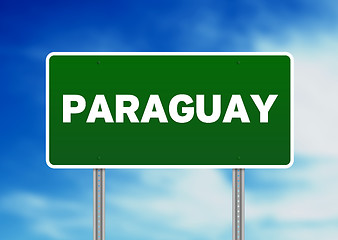 Image showing Paraguay Highway Sign