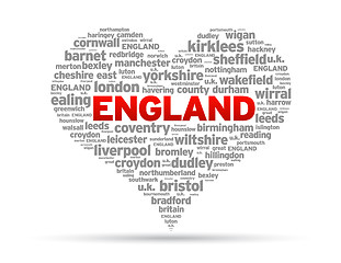 Image showing I Love England