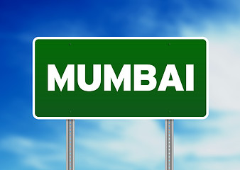 Image showing Mumbai Road Sign