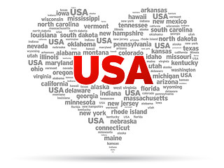 Image showing I Love USA