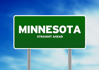 Image showing Minnesota Highway Sign