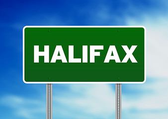 Image showing Halifax Road Sign