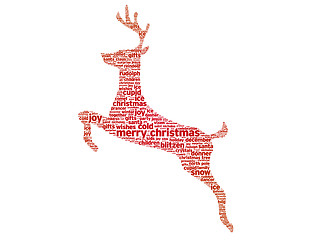 Image showing Reindeer Christmas