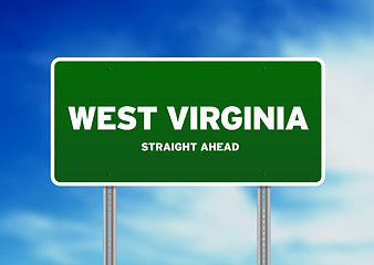 Image showing West Virginia Highway Sign