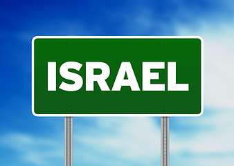 Image showing Israel Highway Sign