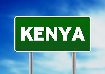 Image showing Kenya Highway Sign