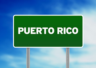 Image showing Puerto Rico Highway  Sign