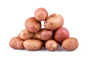 Image showing Fresh potatoes