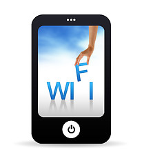 Image showing Wifi Mobile Phone 