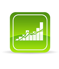 Image showing Green Profit Icon