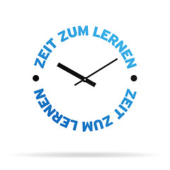 Image showing Time To Learn Clock