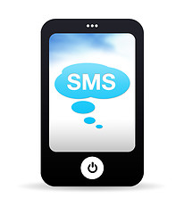 Image showing Mobile Phone SMS