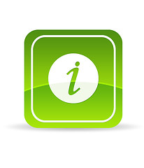 Image showing Green Info Icon