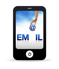 Image showing Email Mobile Phone 