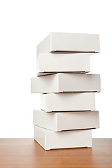 Image showing Stack of boxes