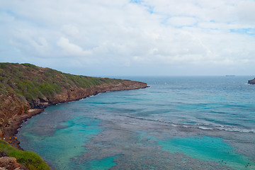 Image showing Hanauma Bay, Oahu Island, Hawaii