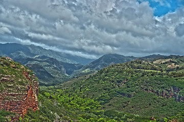 Image showing Waimea Canyon - Kauai, Hawaii