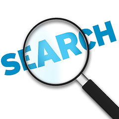 Image showing Magnifying Glass - Search