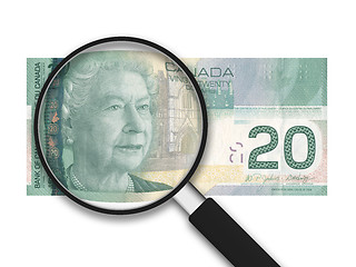 Image showing 20 Canadian Dollars