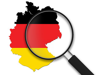 Image showing Magnifying Glass - Germany