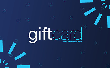 Image showing Blue Gift Card