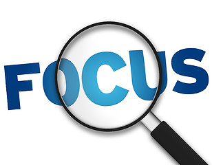 Image showing Magnifying Glass - Focus