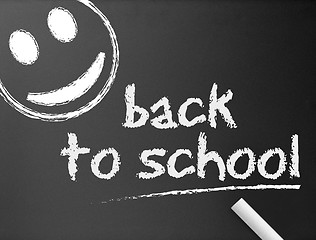 Image showing Chalkboard - Back To School