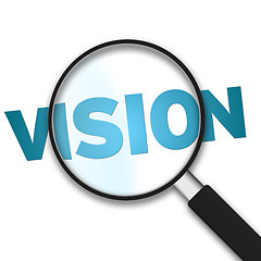 Image showing Magnifying Glass - Vision
