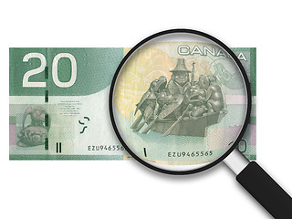 Image showing 20 Canadian Dollars