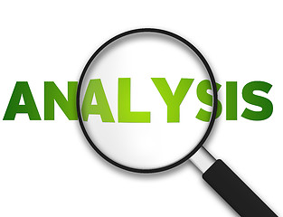 Image showing Magnifying Glass - Analysis