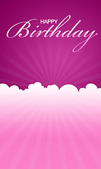 Image showing Happy Birthday Card