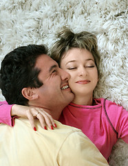 Image showing Sweet young couple