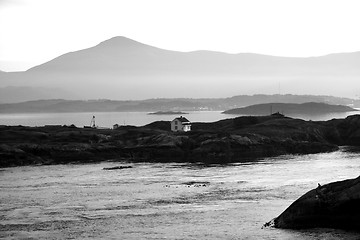 Image showing Old house by the millenium Atlantic road