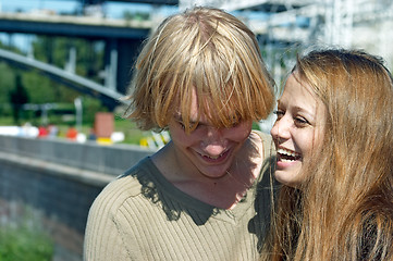 Image showing Young couple