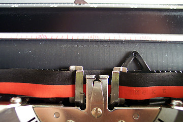 Image showing ribbon of typewriter