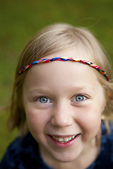 Image showing Portrait of a little girl